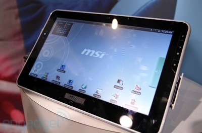 MSI Tegra tablet