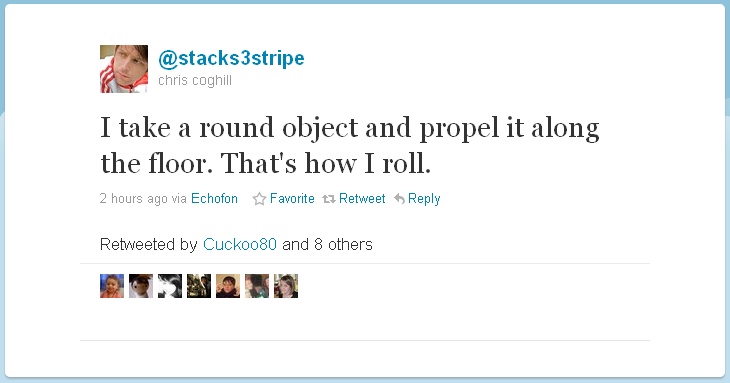 How @stacks3stripe rolls.